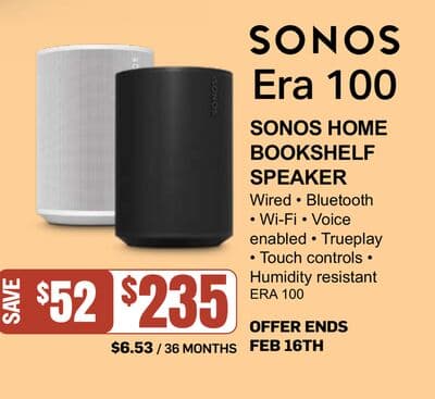 Sonos Home Bookshelf Speaker