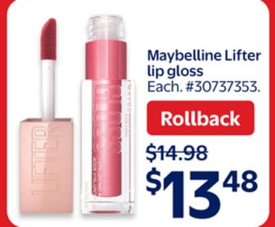 Maybelline Lifter lip gloss