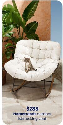 Hometrends outdoor Isla rocking chair