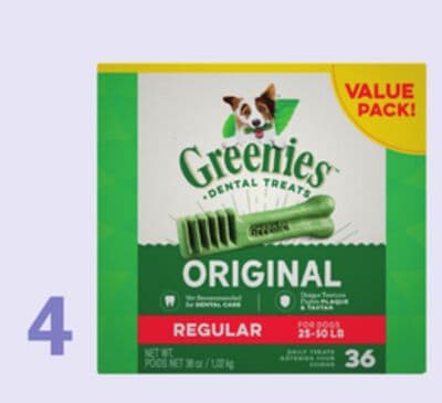 Greenies Original Regular Dental Dog Treats