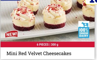 Mini Red Velvet Cheesecakes