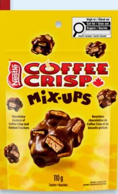 Coffee Crisp chocolate clusters