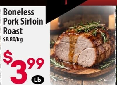 Boneless Pork Sirloin Roast