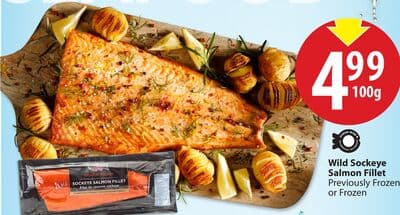 Wild Sockeye Salmon Fillet