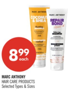MARC ANTHONY HAIR CARE PRODUCTS