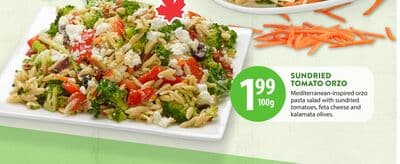 SUNDRIED TOMATO ORZO