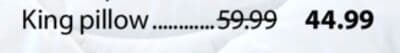 MALVIK King pillow