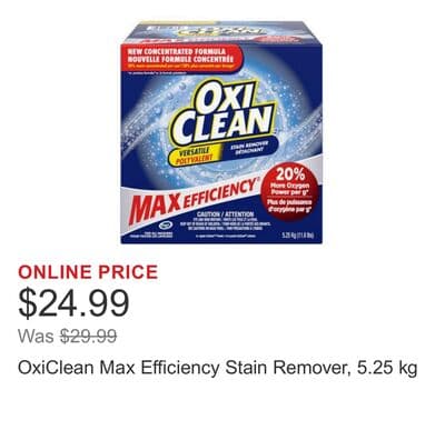 OxiClean Max Efficiency Stain Remover, 5.25 kg