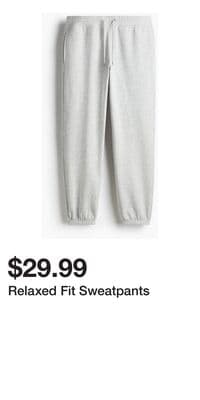 Relaxed Fit Sweatpants