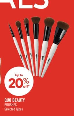 QUO BEAUTY BRUSHES