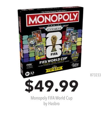 Monopoly FIFA World Cup by Hasbro