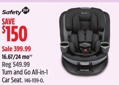 Turn and Go All-in-1 Car Seat.