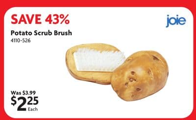 Potato Scrub Brush