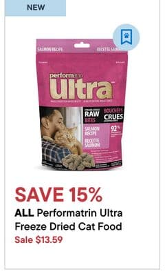 ALL Performatrin Ultra Freeze Dried Cat Food