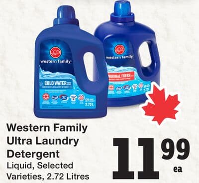 Western Family Ultra Laundry Detergent