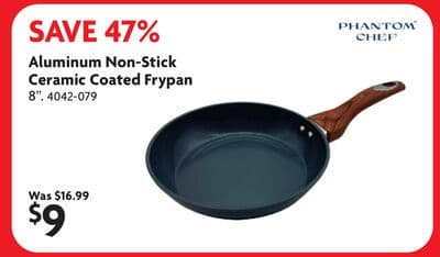 Aluminum Non-Stick Ceramic Coated Frypan