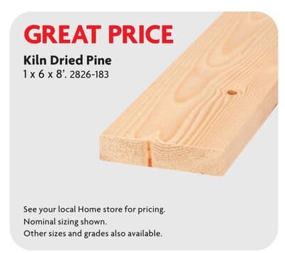 Kiln Dried Pine