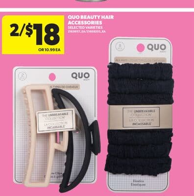 QUO BEAUTY HAIR ACCESSORIES