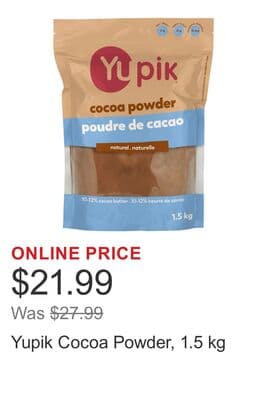 Yupik Cocoa Powder, 1.5 kg