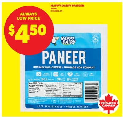 HAPPY DAIRY PANEER, 300 G