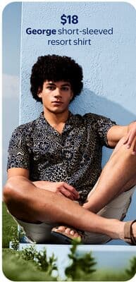 George short-sleeved resort shirt
