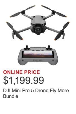 DJI Mini Pro 5 Drone Fly More Bundle