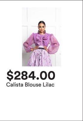 Calista Blouse Lilac