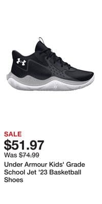 Under Armour Kids' Grade School Jet '23 Basketball Shoes
