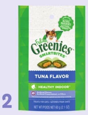 Greenies Smartbites Tuna Flavour Healthy Indoor Cat Treats