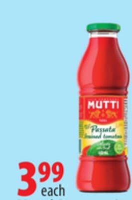 Mutti Passata Strained Tomatoes