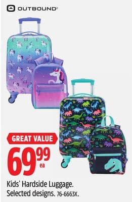 Kids' Hardside Luggage.