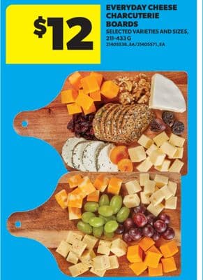 EVERYDAY CHEESE CHARCUTERIE BOARDS, 211-433 G