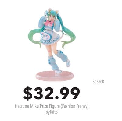 Hatsune Miku Prize Figure (Fashion Frenzy) byTaito