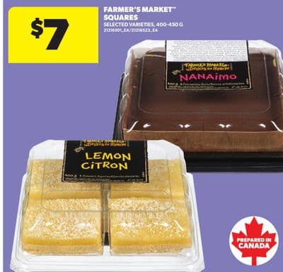 FARMER'S MARKET™ SQUARES, 400-450 G