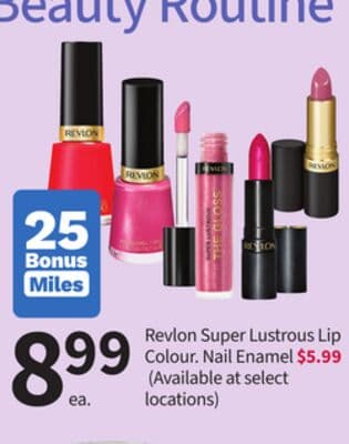 Revlon Super Lustrous Lip Colour. Nail Enamel