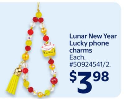 Lunar New Year Lucky phone charms