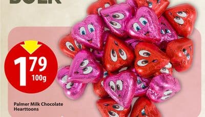 Palmer Milk Chocolate Hearttoons