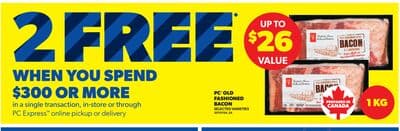 PC® OLD FASHIONED BACON, 1 KG