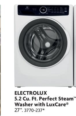 5.2 Cu. Ft. Perfect Steam™ Washer with LuxCare®