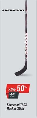 SHERWOOD T60X HOCKEY STICK