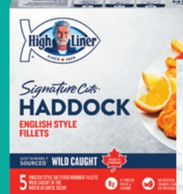 High Liner Pan Sear Or Signature Cuts Fish