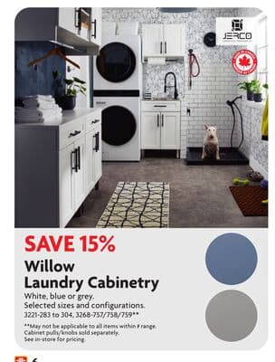 Willow Laundry Cabinetry