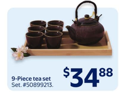 9-Piece tea set