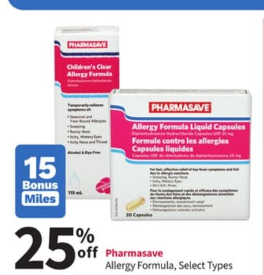 Pharmasave Allergy Formula