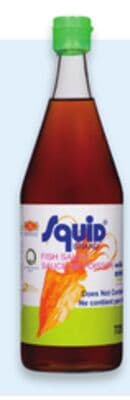 Lao Gan Ma spicy chili paste 210 g or Squid brand fish sauce 725 mL