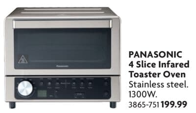 4 Slice Infared Toaster Oven