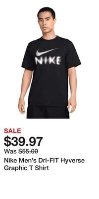 Nike Men's Dri-FIT Hyverse Graphic T Shirt