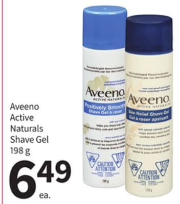 Aveeno Active Naturals Shave Gel