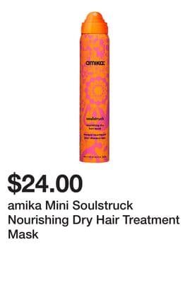 amika Mini Soulstruck Nourishing Dry Hair Treatment Mask