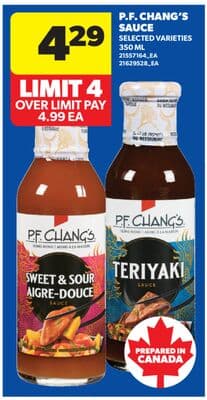 P. F. CHANG'S SAUCE, 350 ML